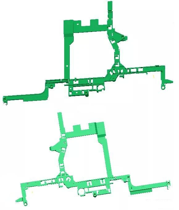 Mold for Instrument Movement Bracket Mold for Instrument Movement Bracket