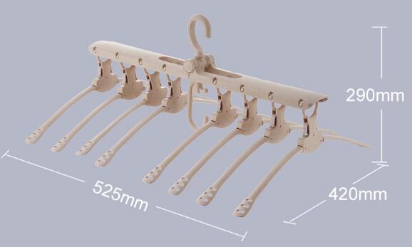 Plastic Folding Clothes Laundry Rack Hanger Injection Molding