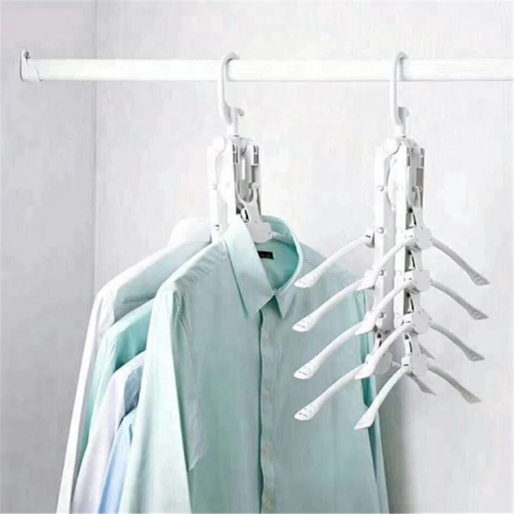 Plastic Folding Clothes Laundry Rack Hanger Injection Molding