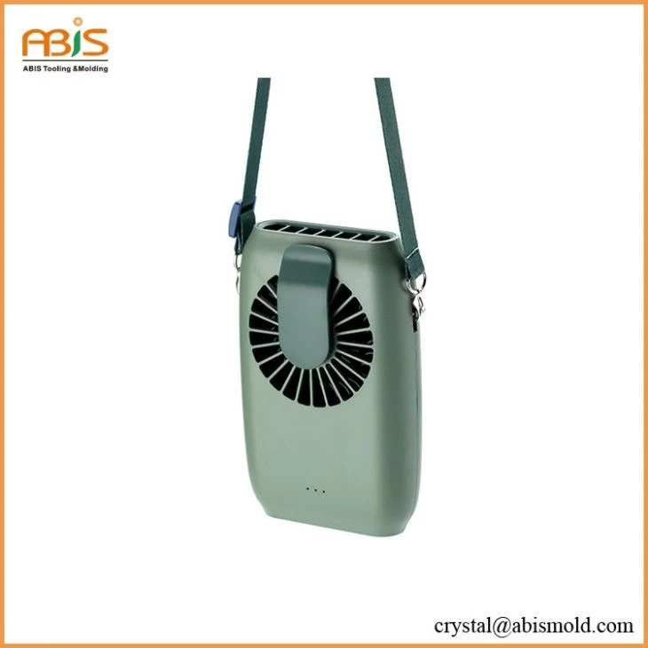 Rechargeable USB Waist Fan Mini Electric Lanyard Fan With Power Bank Function