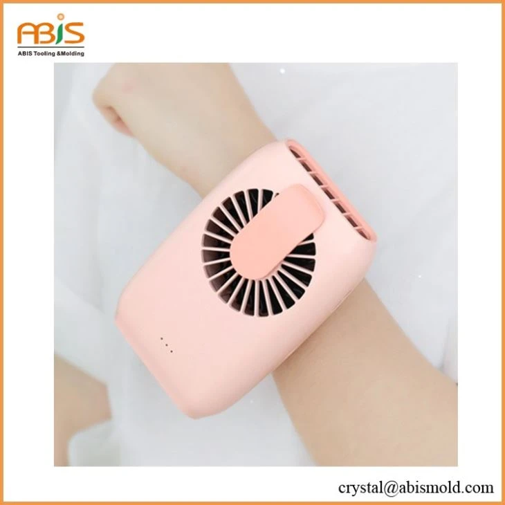 Rechargeable USB Waist Fan Mini Electric Lanyard Fan With Power Bank Function