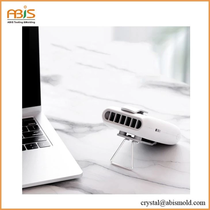 Rechargeable USB Waist Fan Mini Electric Lanyard Fan With Power Bank Function